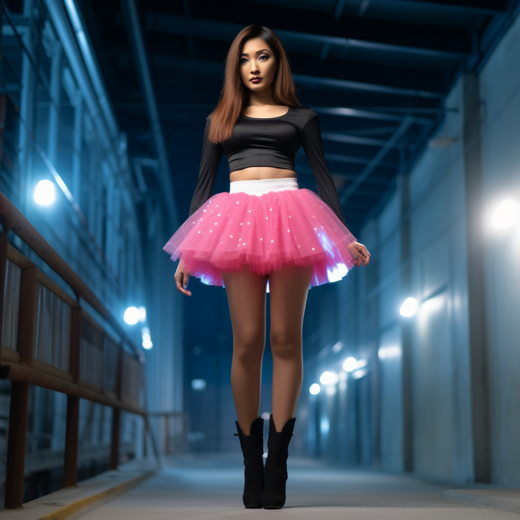 "Pink" Star Spot Ballet Skirt