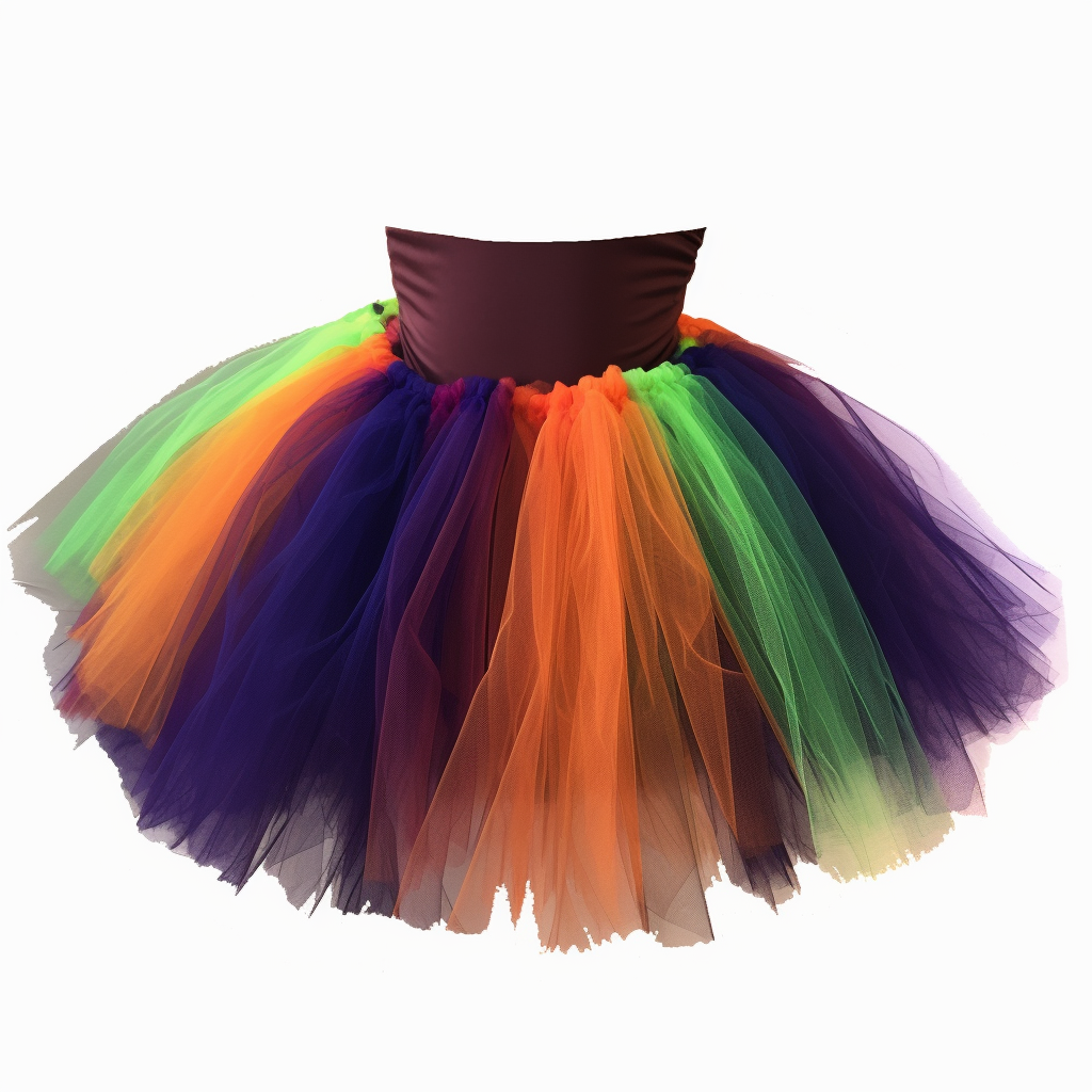 "Halloween" Colorful Skirt