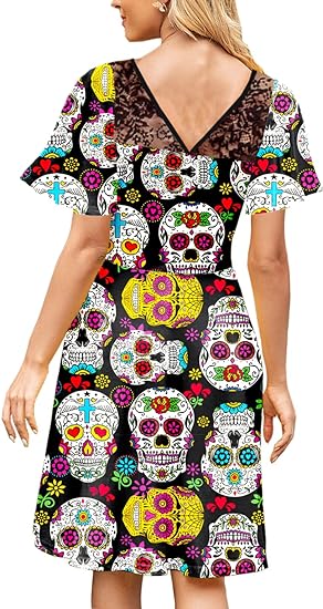 "Day Of The Dead" Dress