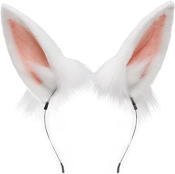 "Resurrection" Pink Rabbit Ear Headdress