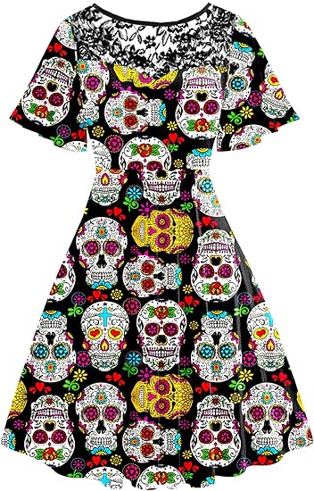 "Day Of The Dead" Dress